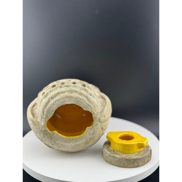 Funky Ceramic Owl Tealight Holder - Picture 6 of 8